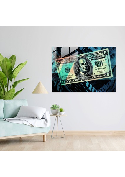 Amerikan Doları Duvar Süslemesi - American Express, Odak Noktası, Açılar, Amerikan Doları, 45X30 modelleri