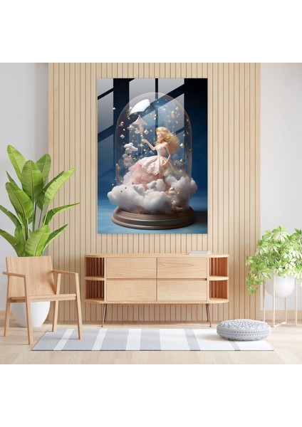 Rüya Gibi Barbie Cam Baskı - Barbie, Modern Sanat, Rüya Gibi, Yıldızlar, 30X45 fiyatları