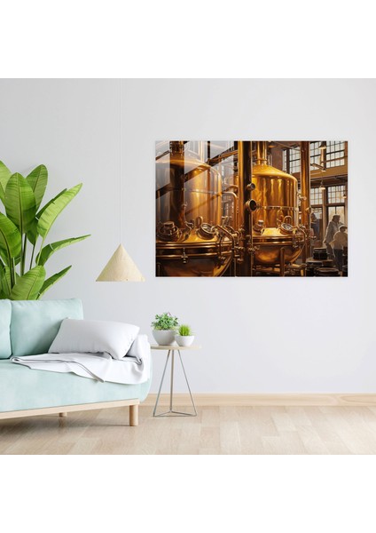 Bira Bardağı Sanatı: Bira Fabrikası Başyapıtı - Bira, Bira Bardağı Sanatı, Modern Sanat, Gerçekçi Yağlıboya Tablo, 30X45 fiyatları