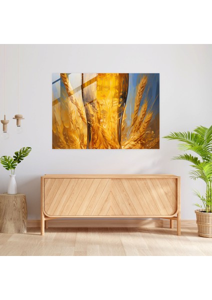 Bira Bardağı Baskı - Bira, Canlı Renkler, Cam Sanatı, Cam Baskı, 30X45 modelleri