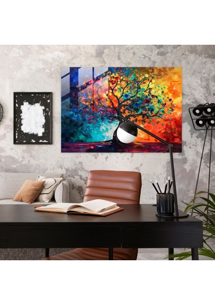 Tree Of Life Glass Wall Art - Leonid Afremov, Glass Wall Art, Glass Art, Modern Art, 45X30 fiyatları