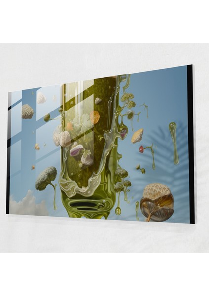 Kaprisli Bira Bardağı Baskı - Bira, Bira, Kaprisli Öğeler, Bira Bardağı, 30X45