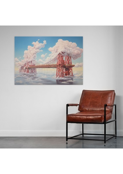 Boğaz Köprüsü Duvar Sanatı - Boğaz Köprüsü, Duvar Sanatı, Duvar Dekorasyonu, Kanvas Tablo, 50X30 modelleri