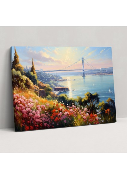Boğaz Köprüsü Kanvas Tablo - Boğaz Köprüsü, Kanvas Tablo, Kanvas Tablo, Boğaz Köprüsü, 50X30