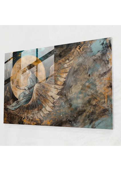 Barok Tarzı Resim Modern Sanat - Barok, Ev Dekorasyonu, Cam Sanatı, Duvar Dekorasyonu, 45X30