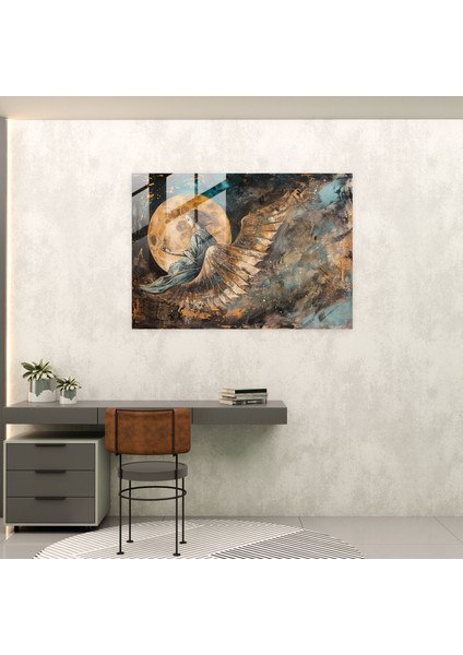 Barok Tarzı Resim Modern Sanat - Barok, Ev Dekorasyonu, Cam Sanatı, Duvar Dekorasyonu, 45X30 fiyatları