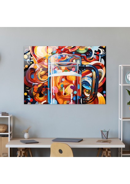 Bira Bardağı Baskı - Bira, Cam Baskı, Duvar Dekorasyonu, Desenler, 30X45 fiyatları