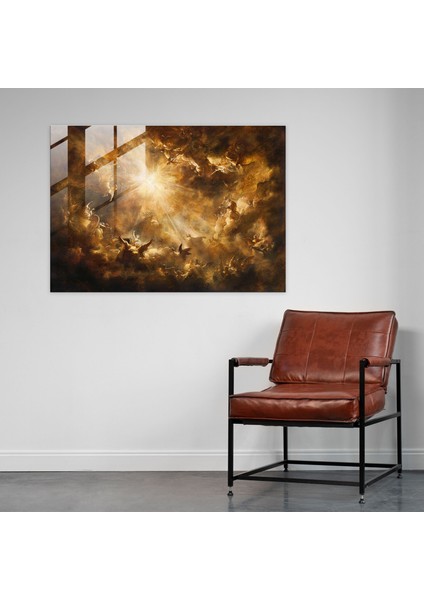 Barok Tarzı Resim Cam Baskı - Barok, Cam Baskı, Zengin Dokular, Incil Figürleri, 45X30 modelleri
