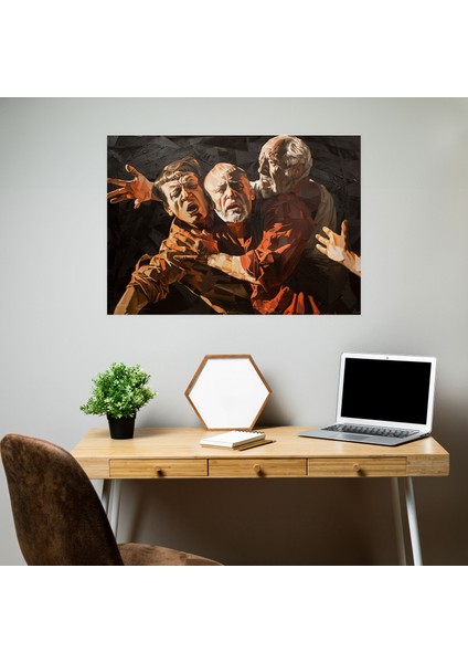 Caravaggio Tarzı Kanvas Tablo - Caravaggio, Kanvas Tablo, Caravaggio Tarzı, Duvar Sanatı, 70X50 fiyatları