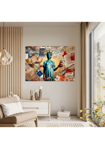 American Express Kart Kanvas Tablo - American Express, Duvar Dekorasyonu, Kanvas Tablo, Duvar Sanatı, 50X30 fiyatları