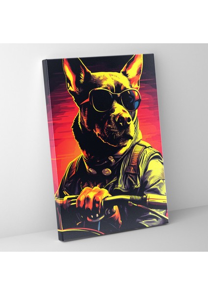 Insan Gibi Giyinmiş Hayvanlar Duvar Dekorasyonu - Insan Gibi Giyinmiş Hayvanlar, Kanvas Tablo, Kanvas Tablo, Kanvas Tablo, 30X50