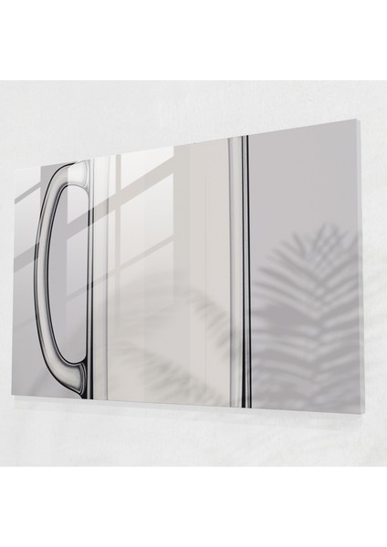 Bira Bardağı Duvar Sanatı - Bira, Üstü Köpüklü Bira Bardağı, Minimalist Çizgi Çizimi, Sadelik, 30X45
