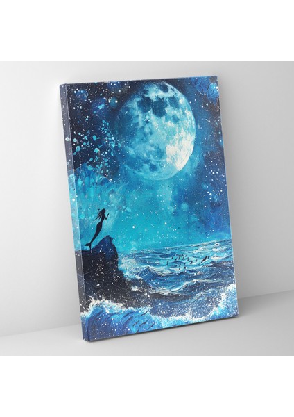 Ashvin Harrison Duvar Dekorasyonu - Yıldızlı Denizkızı Kanvas Tablo - Ashvin Harrison, Duvar Sanatı, Kanvas Tablo, Ashvin Harrison, 30X50