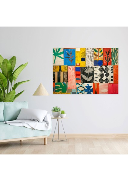 Henri Matisse Duvar Dekorasyonu: Kolaj - Henri Matisse, Ev Dekorasyonu, Henri Matisse, Duvar Dekorasyonu, 50X30