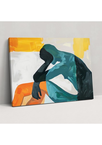 Henri Matisse Figür Çalışması Kanvas Tablo - Henri Matisse, Figür Çalışması, Duvar Sanatı, Kanvas Tablo, 50X30