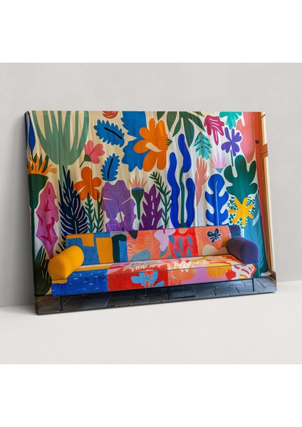 Henri Matisse Kanvas Tablo - Henri Matisse, Kanvas Tablo, Henri Matisse, Kanvas Tablo, 50X30