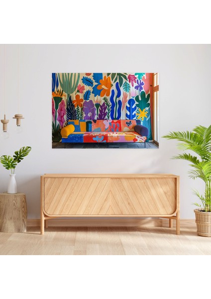 Henri Matisse Kanvas Tablo - Henri Matisse, Kanvas Tablo, Henri Matisse, Kanvas Tablo, 50X30