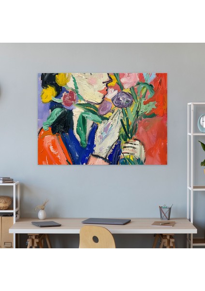 Henri Matisse Duvar Tablosu - Henri Matisse, Duvar Dekorasyonu, Kanvas Tablo, Henri Matisse, 50X30