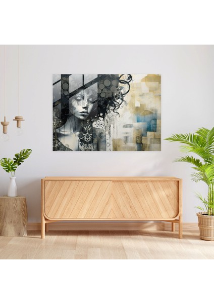 - Hipnoz, Cam Baskı, Monokromatik Tonlar, Cam Duvar Tablosu, 45X30 modelleri