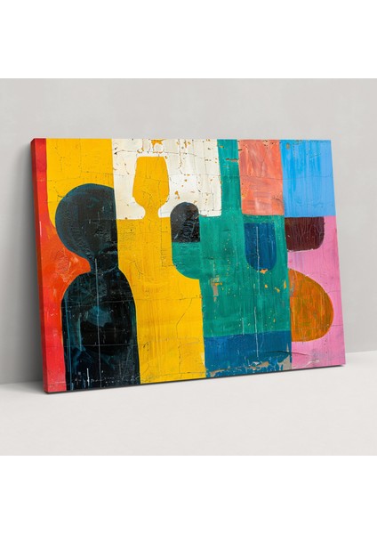 Henri Matisse Caz Soyut Duvar Dekorasyonu - Henri Matisse, Duvar Dekorasyonu, Henri Matisse, Soyut Kompozisyon, 50X30