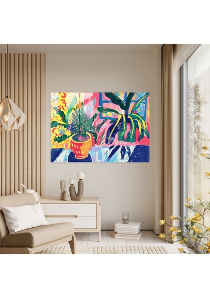 Henri Matisse Cam Baskı - Henri Matisse, Duvar Dekorasyonu, Ev Dekorasyonu, Henri Matisse, 45X30