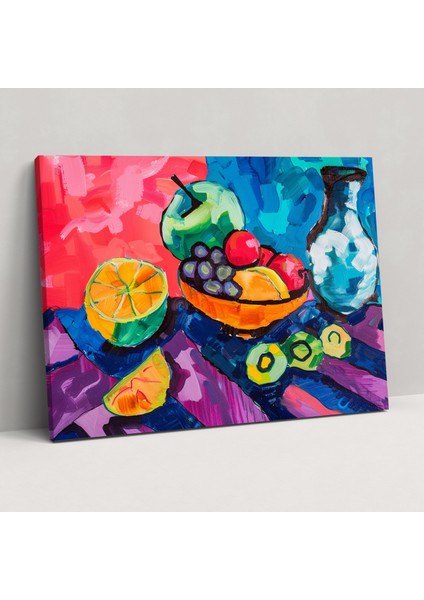 Henri Matisse Meyve Duvar Dekorasyonu - Henri Matisse, Henri Matisse, Ev Dekorasyonu, Kanvas Tablo, 50X30