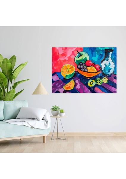 Henri Matisse Meyve Duvar Dekorasyonu - Henri Matisse, Henri Matisse, Ev Dekorasyonu, Kanvas Tablo, 50X30