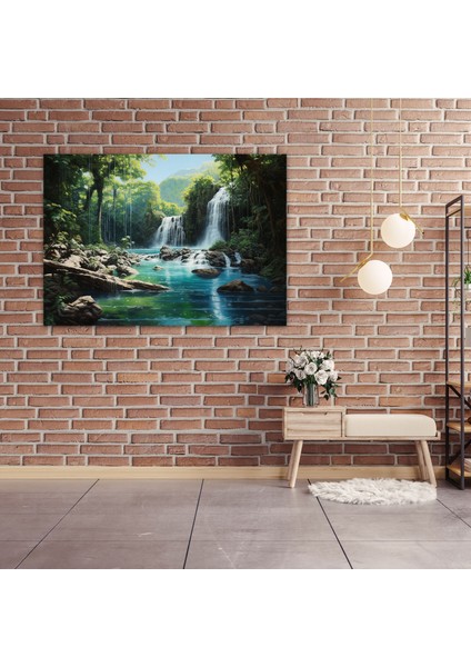 Hipnoz Doğa Kanvas Tablo - Hipnoz, Huzur, Duvar Dekorasyonu, Kanvas Tablo, 50X30