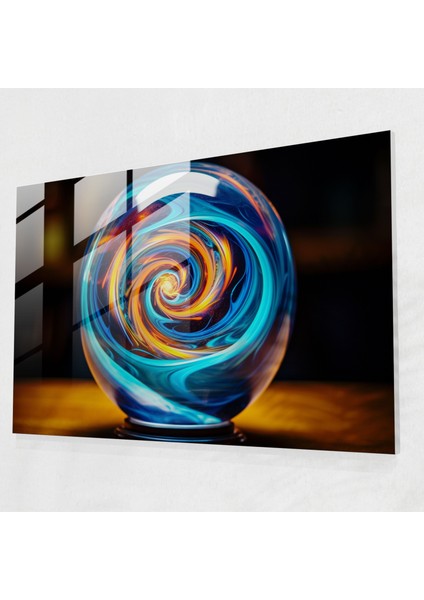 Hipnoz Cam Duvar Sanatı - Aklın Portalı - Hipnoz, Hipnoz, Büyüleyici Cazibe, Modern Sanat, 45X30