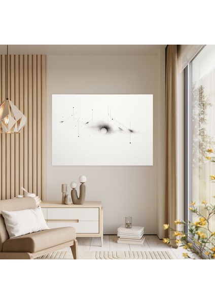 Burç Minimalist Takımyıldızı Kanvas Tablo - Burç, Duvar Sanatı, Kanvas Tablo, Takımyıldızı, 50X30 fiyatları