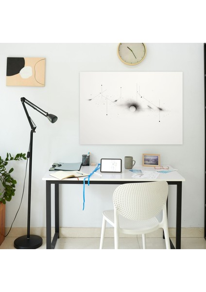 Burç Minimalist Takımyıldızı Kanvas Tablo - Burç, Duvar Sanatı, Kanvas Tablo, Takımyıldızı, 50X30 modelleri