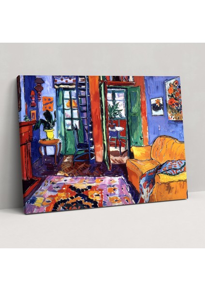 Henri Matisse Duvar Sanatı - Henri Matisse, Henri Matisse, Duvar Sanatı, Kanvas Tablo, 50X30