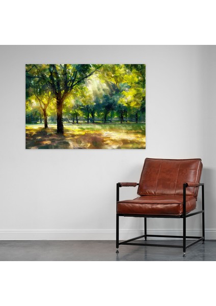 Ağaçların Arasından Güneş Işığı Empresyonizm Duvar Sanatı - Empresyonizm, Kanvas Tablo, Empresyonizm, Kanvas Tablo, 50X30 fiyatları