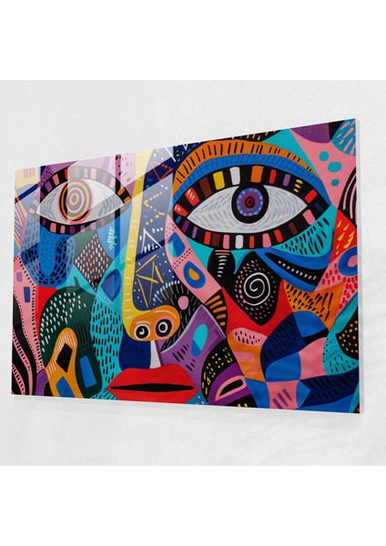 Pablo Picasso Duvar Dekorasyonu - Cesur Desenler - Pablo Picasso, Pablo Picasso, Canlı Tonlar, Cesur Desenler, 45X30
