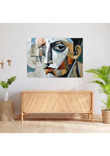 Pablo Picasso Modern Sanat - Kübist Portreler - Pablo Picasso, Modern Sanat, Pablo Picasso, Kübist Sanat, 45X30 modelleri
