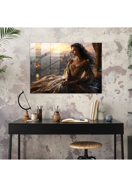 Ortaçağ Cam Sanatı - Ortaçağ, Zenginlik, Duvar Dekorasyonu, Kale, 45X30 modelleri