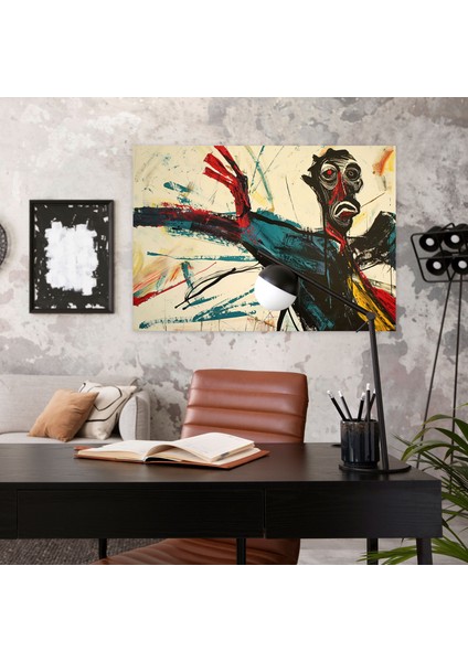 Dışavurumcu Picasso Figürlü Kanvas Tablo - Pablo Picasso, Ev Dekorasyonu, Pablo Picasso, Kanvas Tablo, 50X30