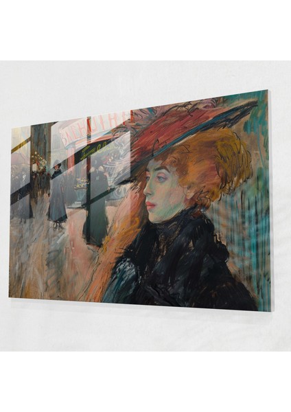 Post-Empresyonizm La Goulue Cam Baskı - Post-Empresyonizm, Ev Dekorasyonu, Cam Baskı, Duvar Dekorasyonu, 45X30