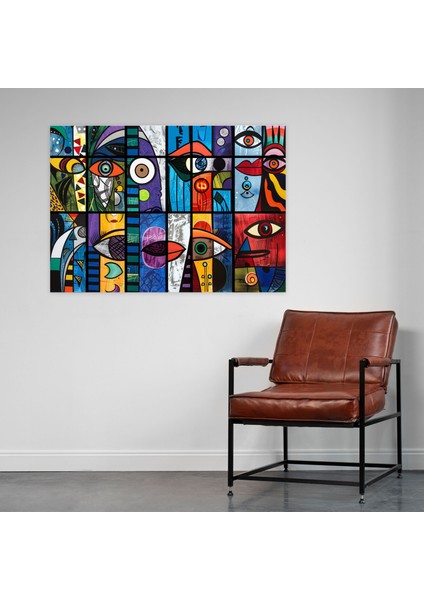 Pablo Picasso Ilham Veren Duvar Sanatı - Pablo Picasso, Duvar Dekorasyonu, Pablo Picasso, Ev Dekorasyonu, 50X30