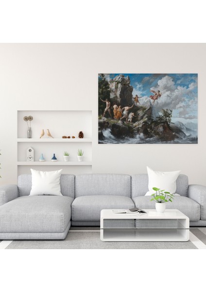 Neoklasizm Duvar Sanatı - Neoklasizm, Kanvas Tablo, Kanvas Tablo, Neoklasizm Duvar Sanatı, 50X30 fiyatları