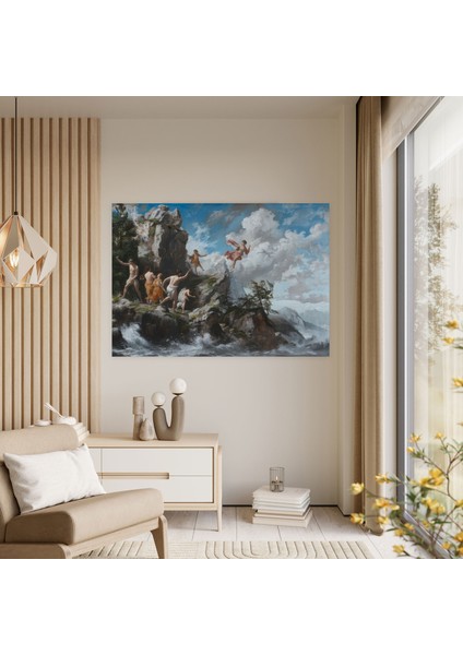 Neoklasizm Duvar Sanatı - Neoklasizm, Kanvas Tablo, Kanvas Tablo, Neoklasizm Duvar Sanatı, 50X30 modelleri