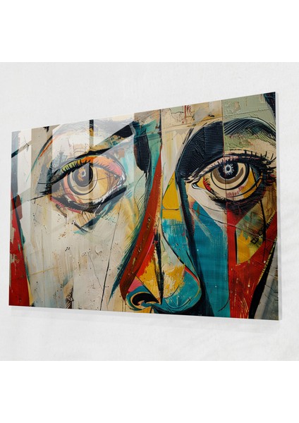 Pablo Picasso Cam Duvar Sanatı - Pablo Picasso, Pablo Picasso, Portre Sanatı, Modern Sanat, 45X30