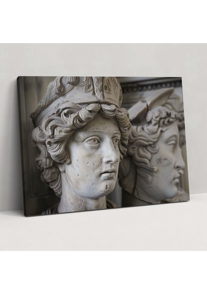 Neoklasizm Kanvas Tablo - Antik Heykeller Duvar Dekorasyonu - Neoklasizm Duvar Sanatı, Ev Dekorasyonu, Kanvas Tablo, 50X30