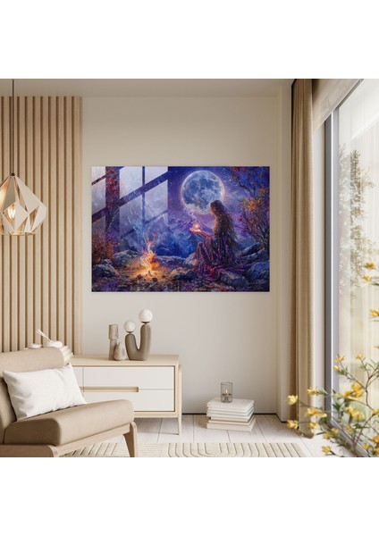 Ön Rafael Kardeşliği Ev Dekorasyonu - Ön Rafael Kardeşliği, Ev Dekorasyonu, Cam Sanatı, Modern Sanat, 45X30