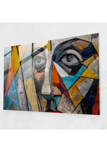 Pablo Picasso Cam Sanatı Eseri - Pablo Picasso, Modern Sanat, Pablo Picasso, Ev Dekorasyonu, 45X30