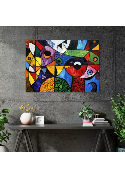 Pablo Picasso Hayvan Duvar Dekorasyonu - Pablo Picasso, Kanvas Tablo, Duvar Dekorasyonu, Pablo Picasso, 50X30