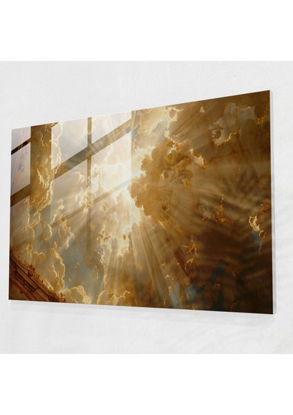 Ilahi Michelangelo Cam Sanatı - Michelangelo, Michelangelo, Cam Sanatı, Göksel Işık, 45X30