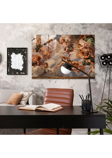 Michelangelo Cam Duvar Sanatı Modern Sanat - Michelangelo, Cam Sanatı, Modern Sanat, Ev Dekorasyonu, 45X30 fiyatları