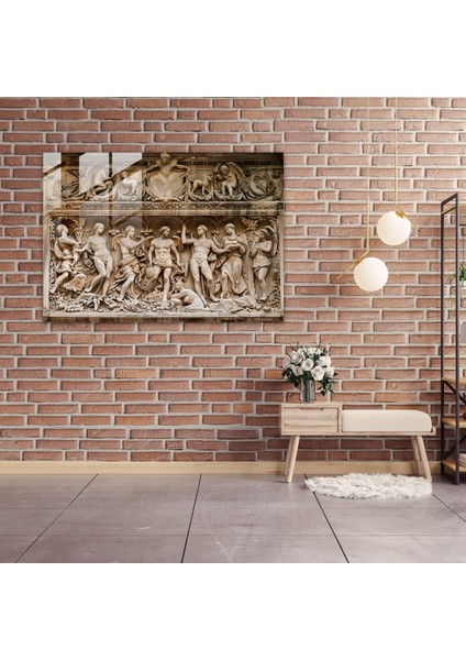 Sembolik Michelangelo Cam Baskı - Michelangelo, Cam Baskı, Michelangelo, Sembolik Unsurlar, 45X30 modelleri