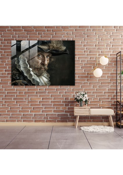 Rembrandt Cam Baskı - Regal Masters - Rembrandt, Sofistike, Cam Duvar Sanatı, Eski Ustalar, 45X30